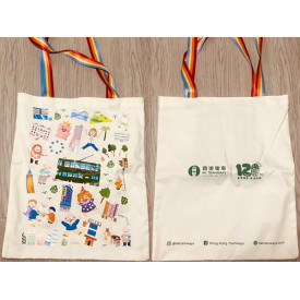 HK Tramways 120th Anniversary Exclusive McDull Tote Bag