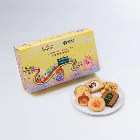 Lucullus x HK Tramways 120th Anniversary Limited Edition Cha Chann Teng Cookie Gift Box 15 Pieces