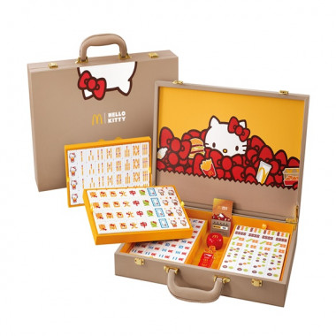 Limited Edition McDonald x Hello Kitty Crystal Mahjong Set