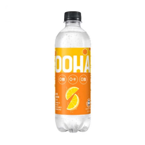 OOHA Sparkling Water Lemon and Honey Flavoured 500ml