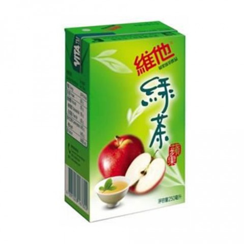 維他（ＶＩＴＡ）　リンゴ緑茶　２５０ｍｌ