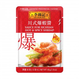 Lee Kum Kee Sauce For Sichuan Hot & Spicy Shrimp 50g