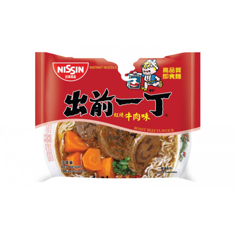 Nissin Demae Iccho Instant Noodle Roast Beef Flavour 100g x 9 packs