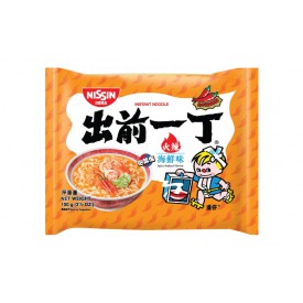 Nissin Demae Iccho Instant Noodle Spicy Seafood Flavour 100g x 9 packs