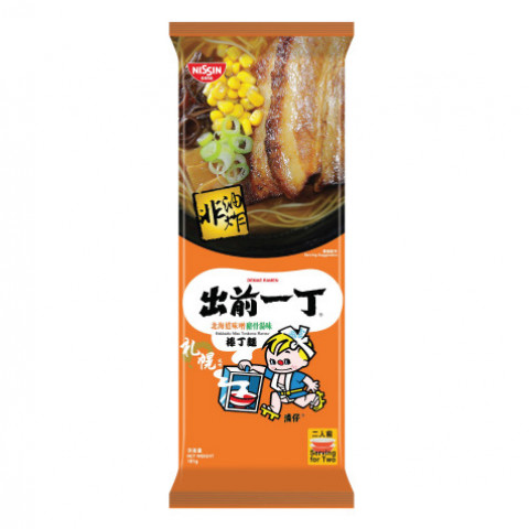 Nissin Demae Iccho Bar Noodle Hokkaido Miso Tonkotsu Flavour 181g
