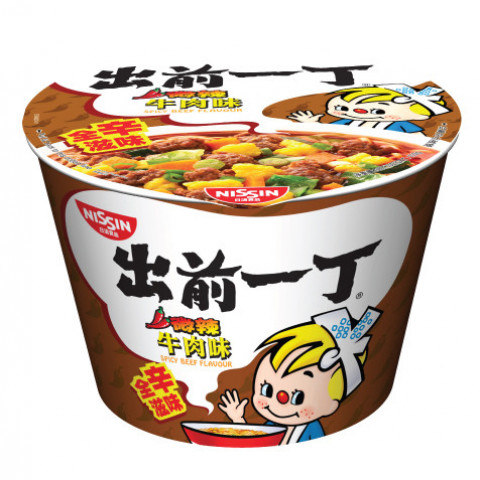 Nissin Demae Iccho Bowl Spicy Beef Flavour 103g x 2 pieces