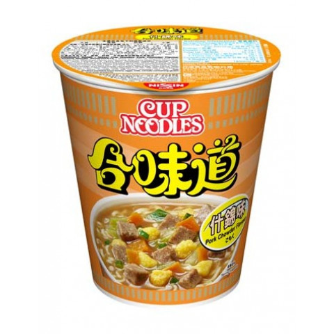 Nissin Cup Noodles Regular Cup Pork Chowder Flavour 75g