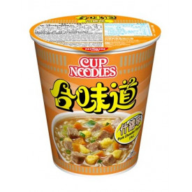 Nissin Cup Noodles Regular Cup Pork Chowder Flavour 75g x 4 pieces