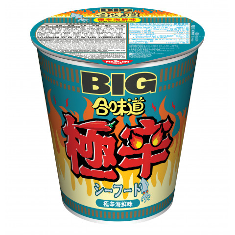 Nissin Cup Noodles Big Cup Extra Spicy Seafood Flavour 100g