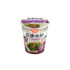 Nissin Rice Vermicelli Cup Type Pickled Vegetable Pork Flavour 64g