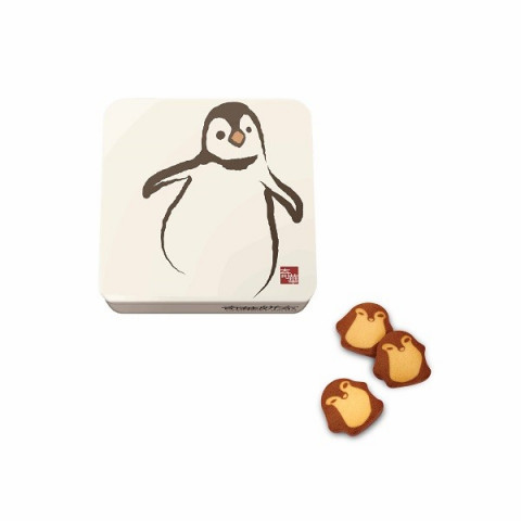 Kee Wah Bakery Penguin Cookies (Can packing) 18 pieces