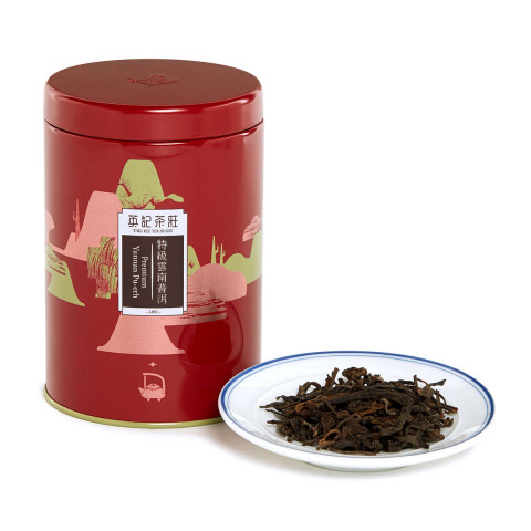 英記茶莊 罐裝茶葉 特級雲南普洱 150克