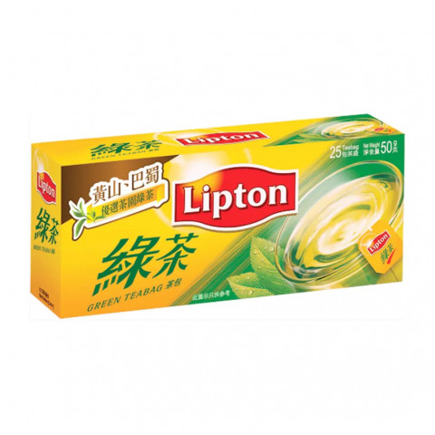 リプトン　ティーバッグ　緑茶　２５袋