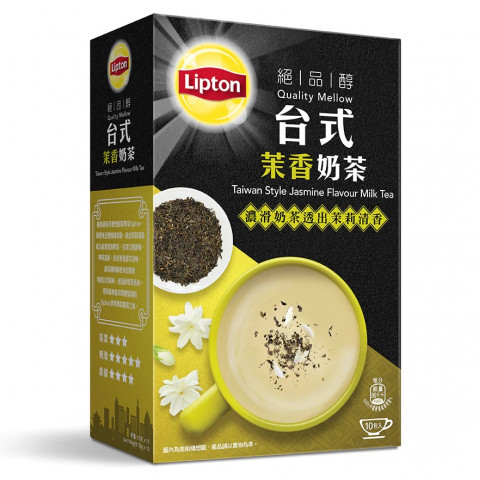 Lipton Taiwan Style Jasmine Milk Tea 10 packs New Package