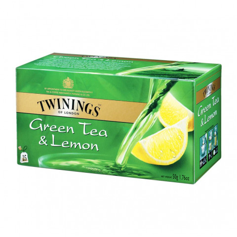 トワイニング　ティーバッグ　レモン緑茶　２５袋