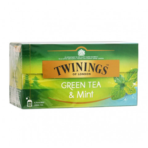 トワイニング　ティーバッグ　ペパーミント緑茶　２５袋