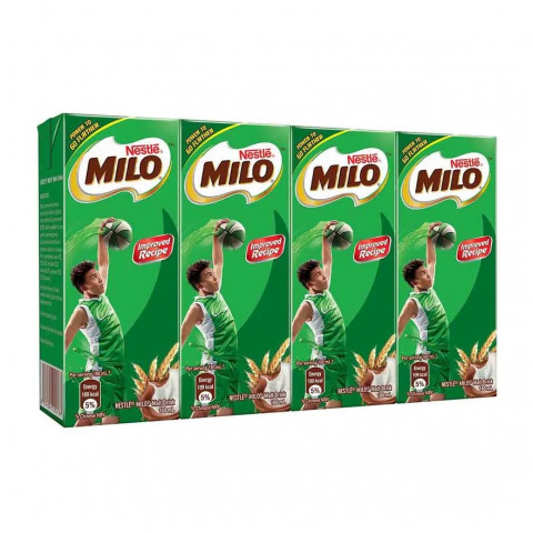 Milo Nutritious Malt Drink Multipack 180ml x 4 packs