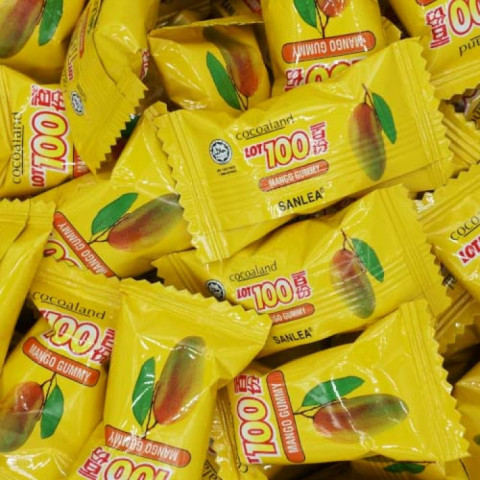Cocoaland LOT 100 Mango Gummy Candy