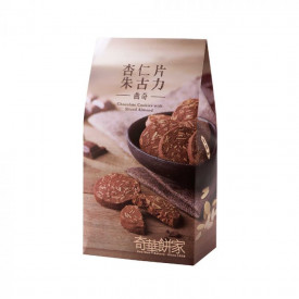 Kee Wah Bakery Chocolate Cookies with Sliced Almond 12 pieces