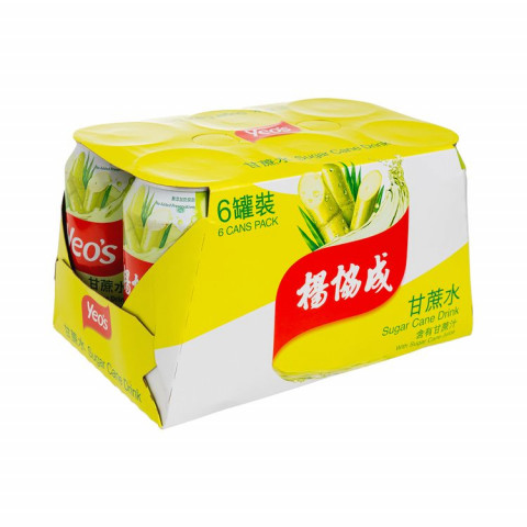 ヨーヒャップセン　甘蔗飲料　３００ｍｌ × ６缶