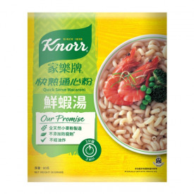 Knorr Quick Serve Macaroni Shrimp Soup Flavor 4 packs