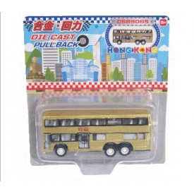 新興玩具 香港雙層巴士 金色 迷你版