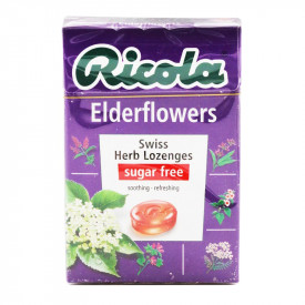Ricola Herb Lozenges Elderflowers Flavoured 45g
