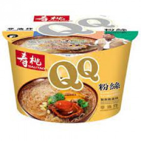 Sau Tao QQ VermicelliAbalone and Chicken Soup Flavor 72g x 4 bowls