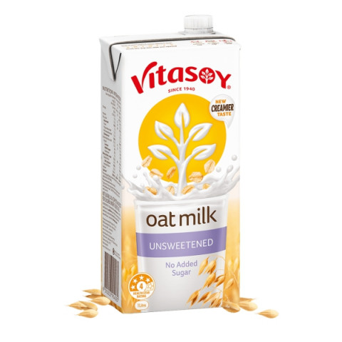 Vitasoy Australia Oat Milk Unsweetened 1L