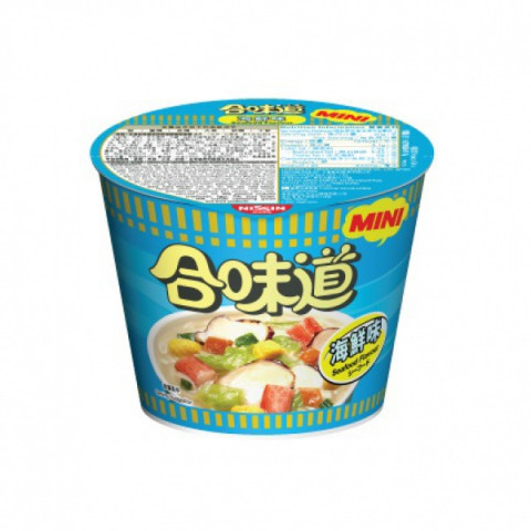 Nissin Cup Noodles Mini Cup Seafood Flavour 45g x 3 pieces