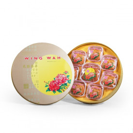 Wing Wah Cake Shop Mini Assorted Wing Wah Mooncake 2 Flavours 8 pieces